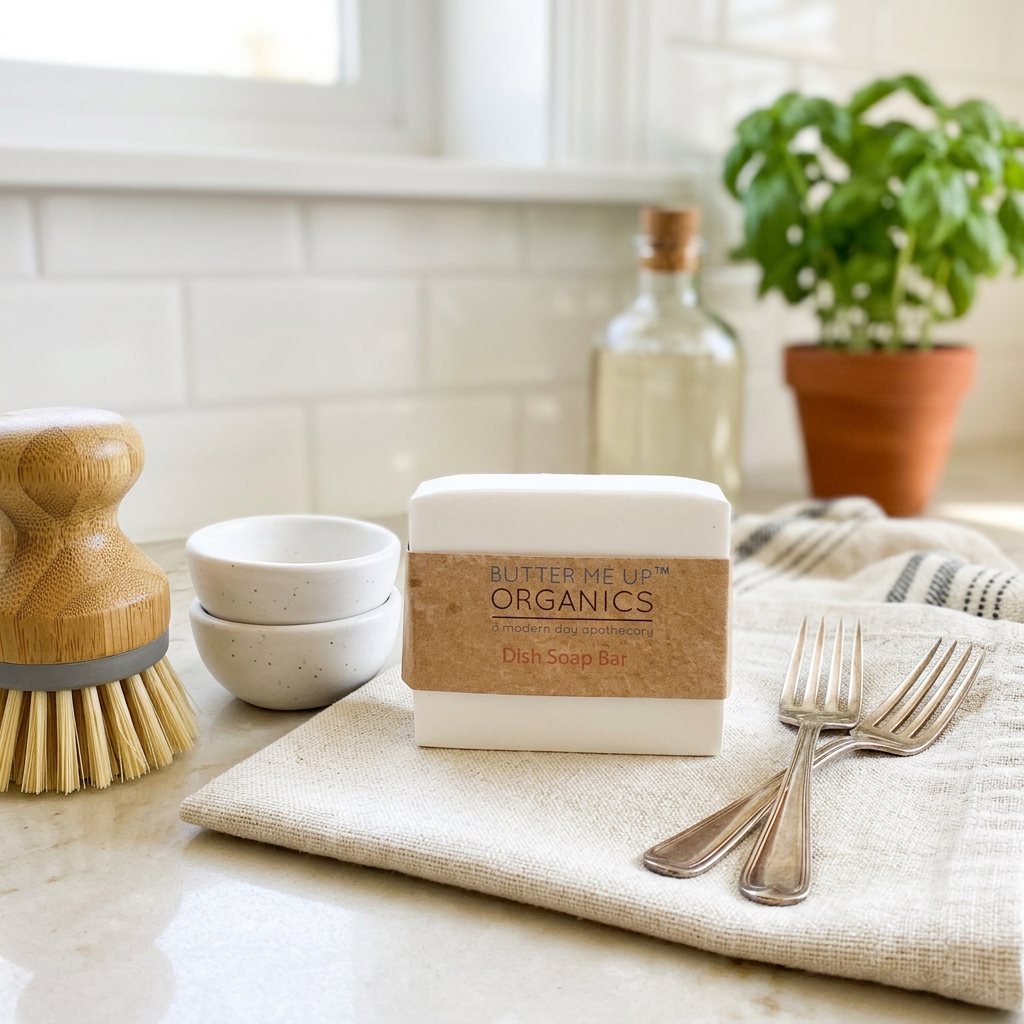 Organic Solid Dish Soap