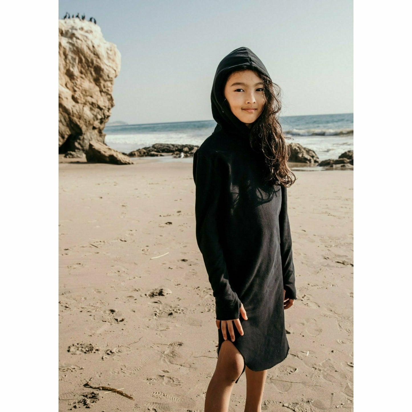 Organic Luna  Hoodie Dress