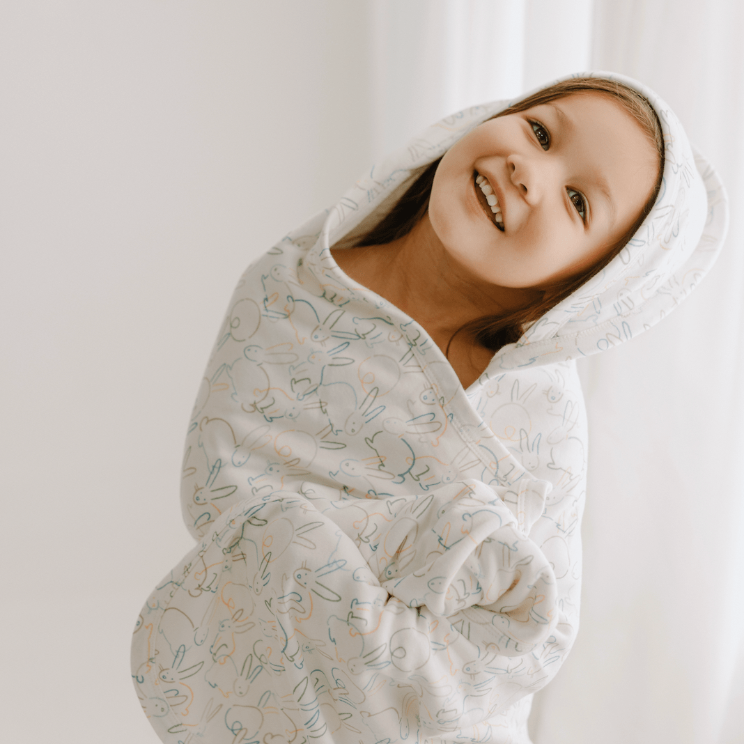 Bunny Hooded Bath Towel