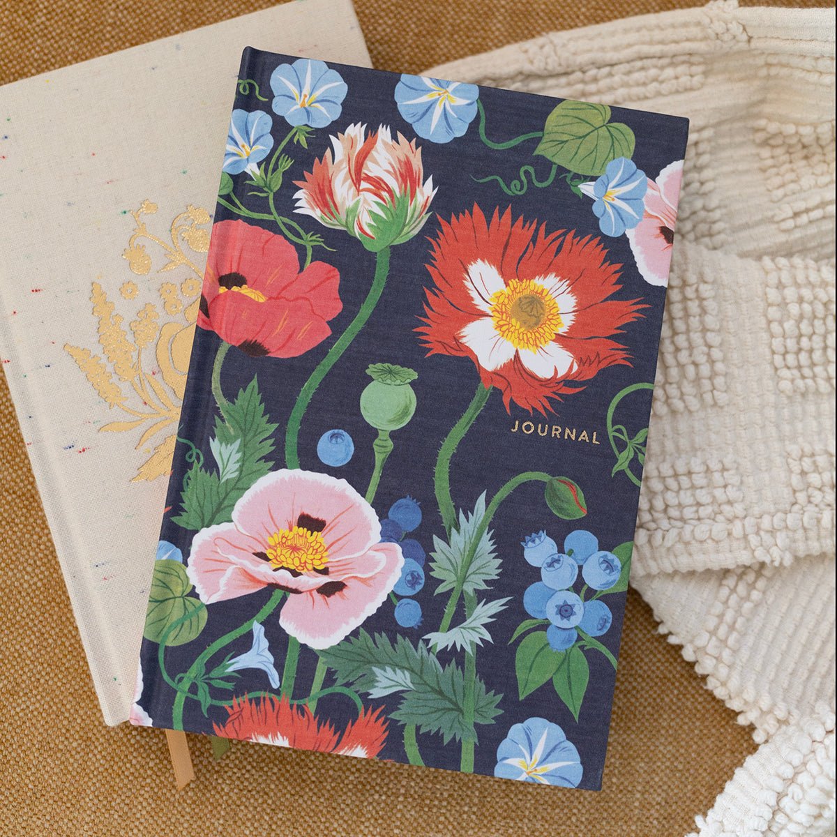 POPPY GARDEN | LINEN BOUND JOURNAL