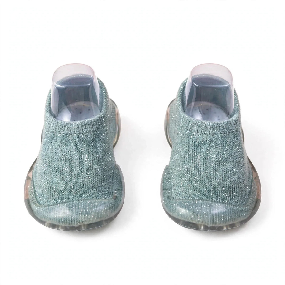Organic Cotton Barefoot Sock Shoes for Babies & Toddlers – Clear Sole