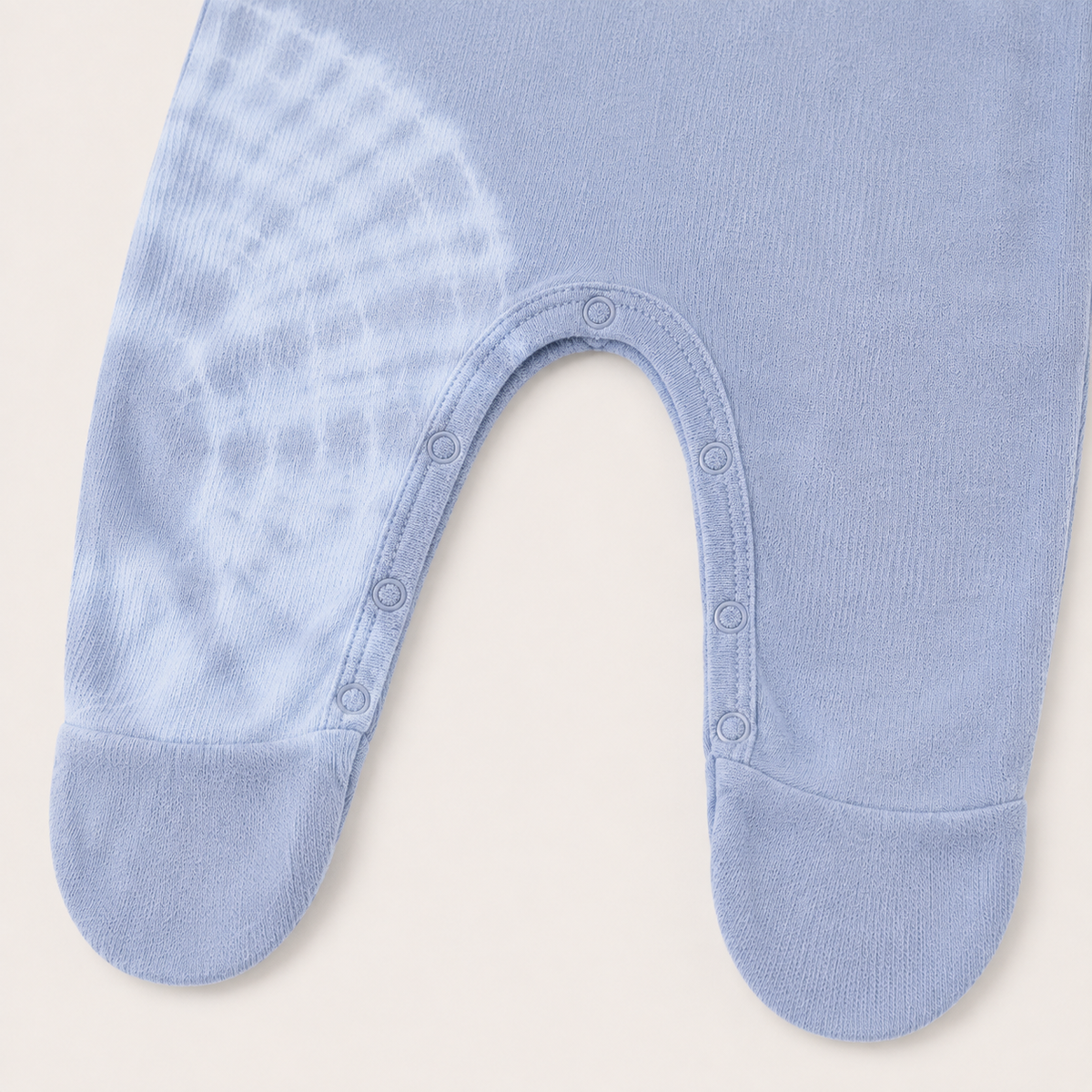 Rib Tie Dye Footie