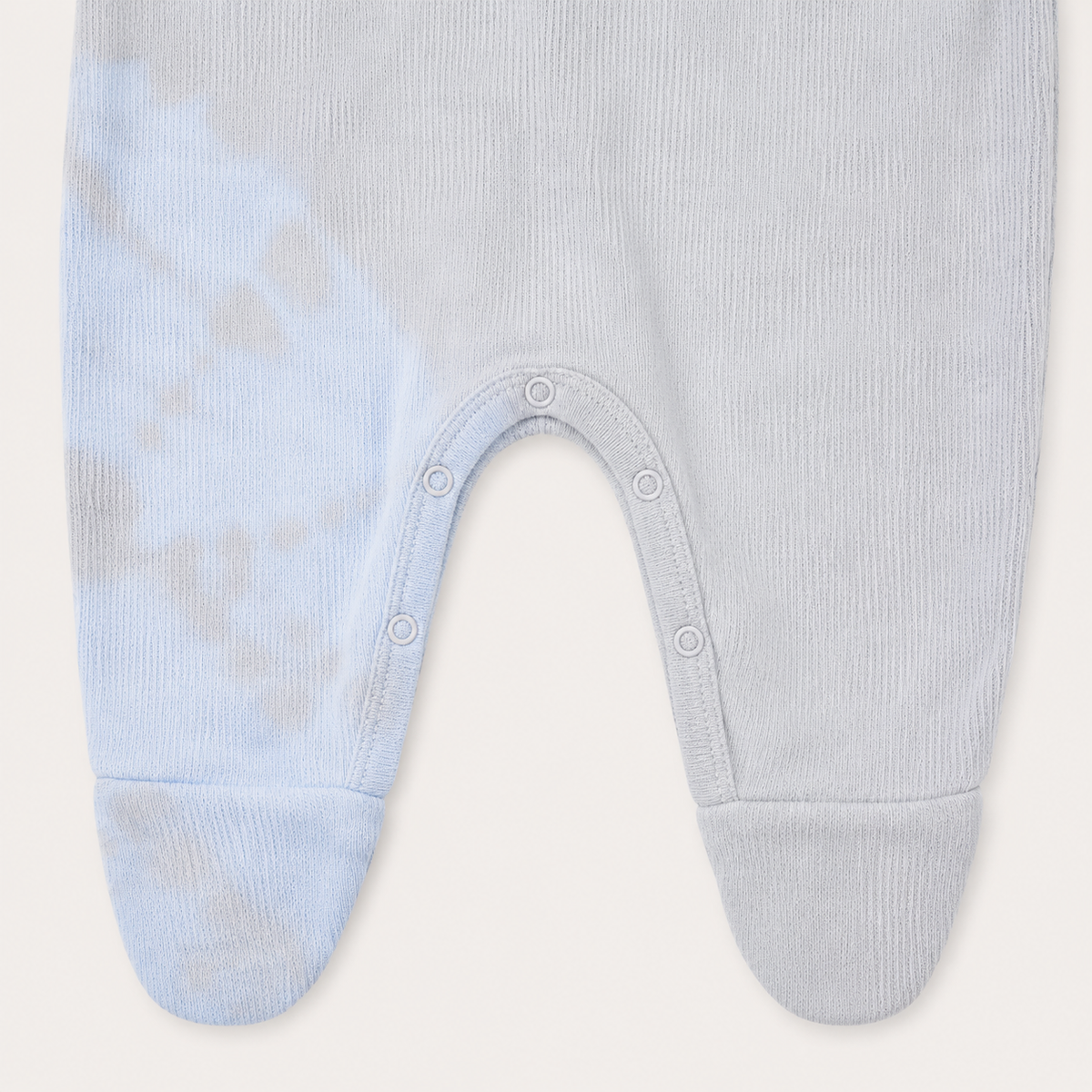 Rib Tie Dye Footie