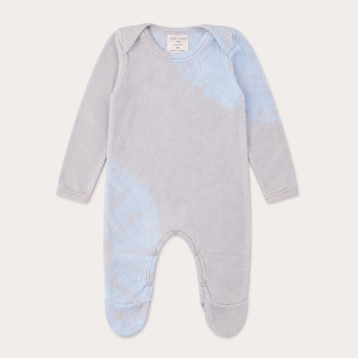 Rib Tie Dye Footie