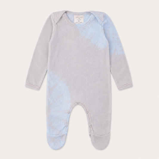 Rib Tie Dye Footie