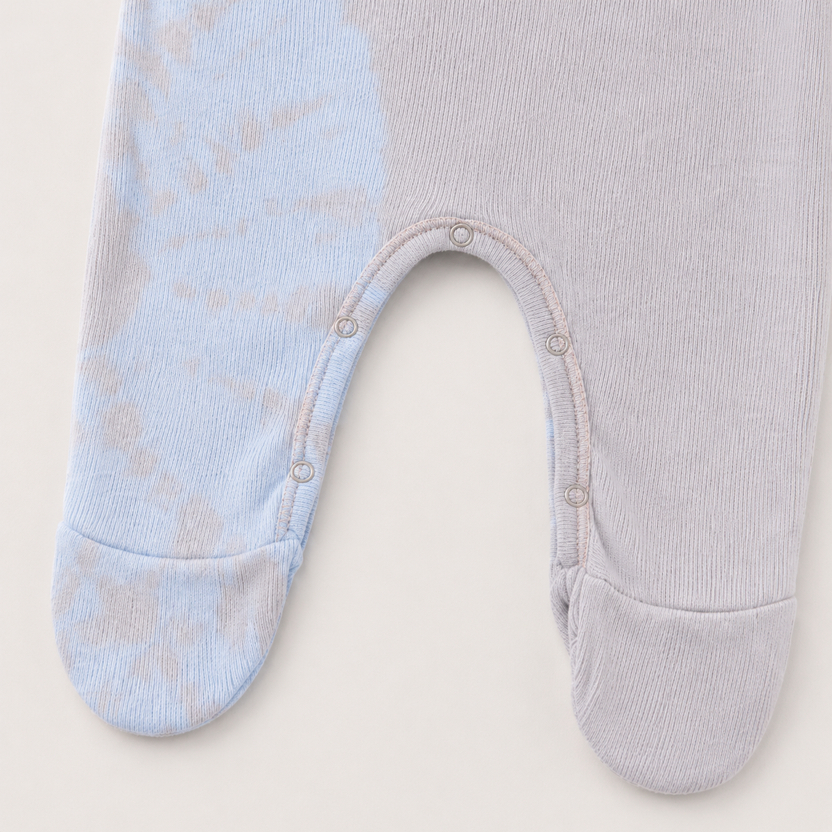 Rib Tie Dye Footie