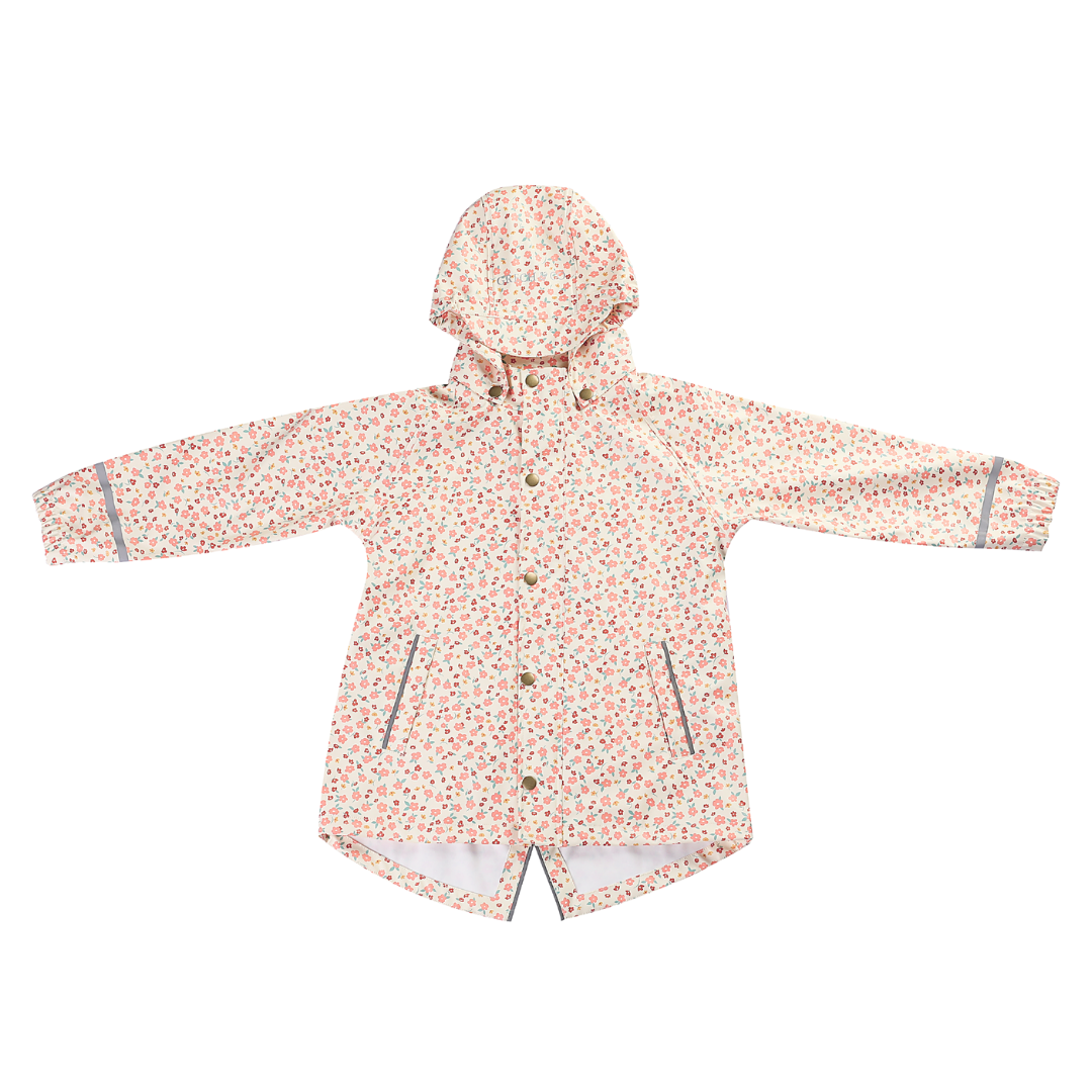 Sunset Meadow Fishtail Rain Jacket