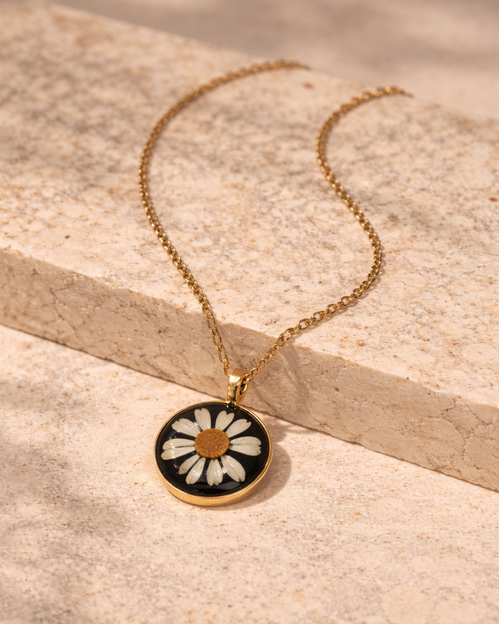 Wildflower Gold Pendant Necklace